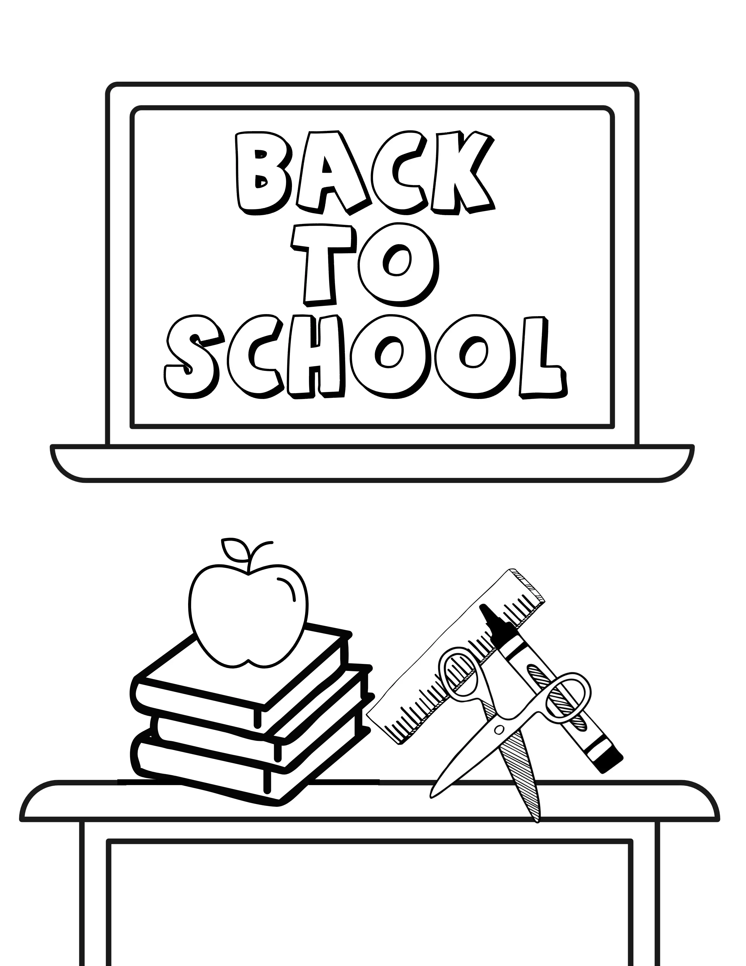 Save 60 Back To School Coloring Pages Free Ideas 54