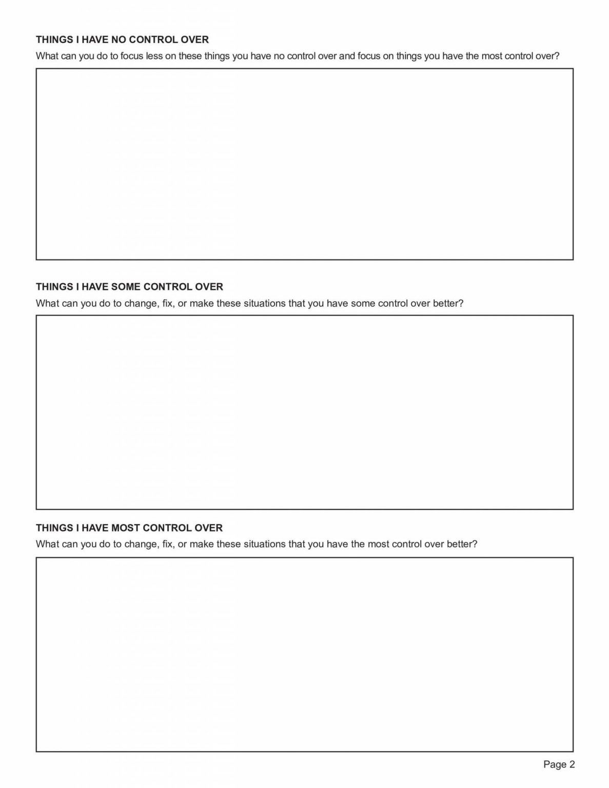 Save 60 Circle Of Control Worksheets Ideas 25