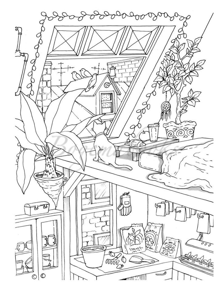 20 Aesthetic Coloring Pages Simple Indie