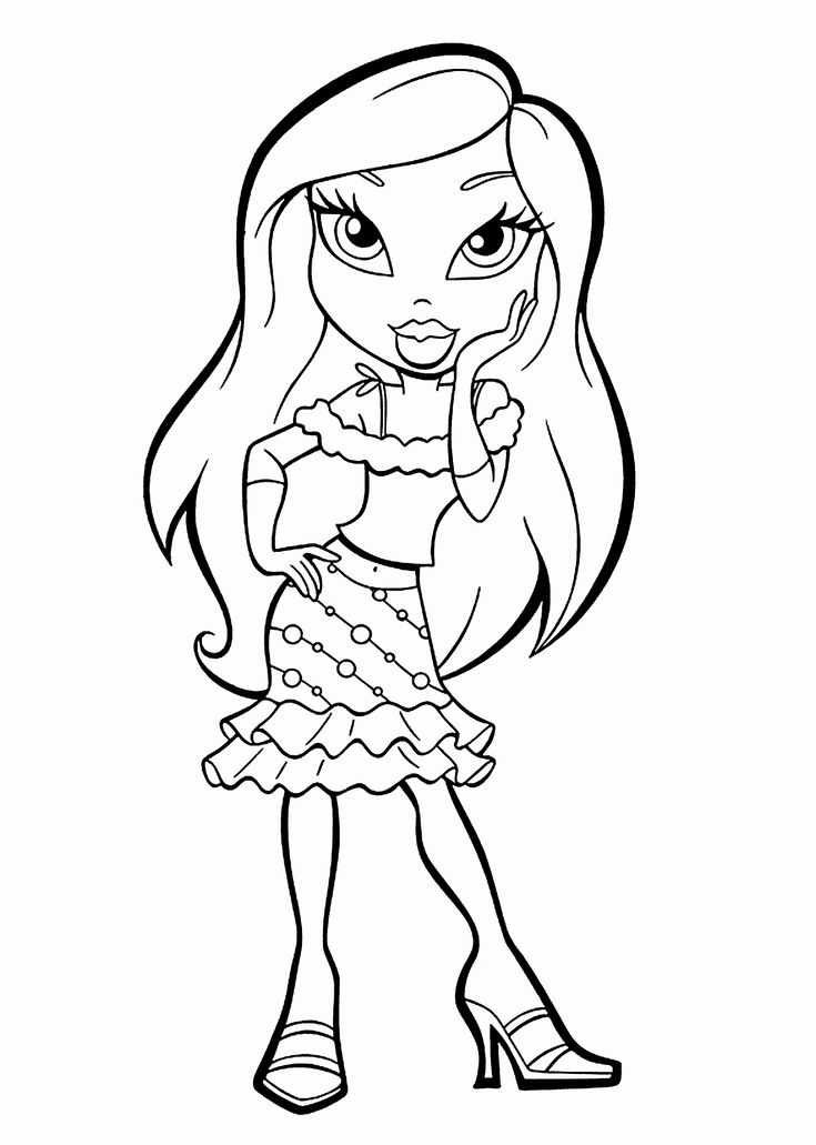 20 Cartoon Coloring Pages For Kids