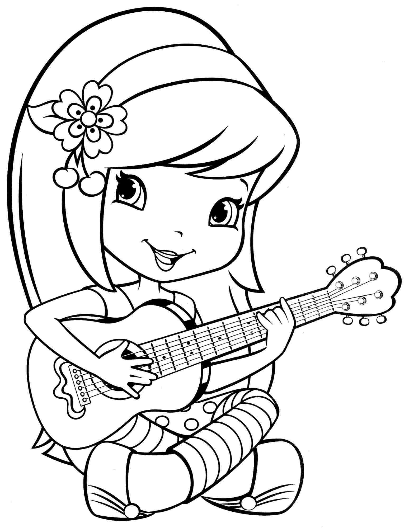 20 Cartoon Coloring Pages For Kids