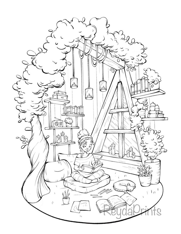 20 Cozy Coloring Pages Bakery