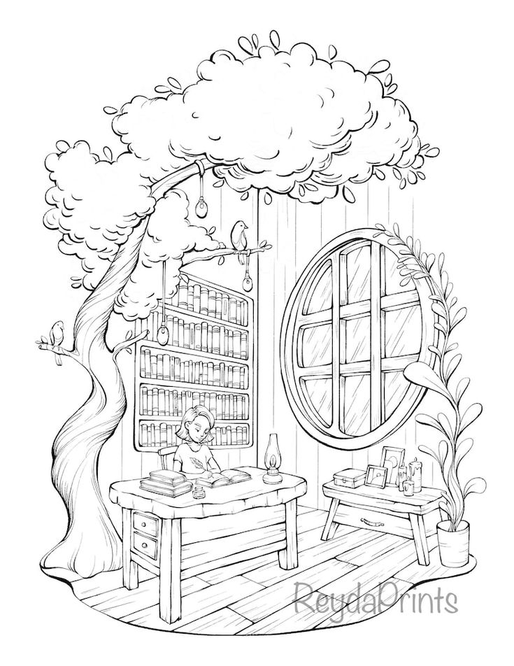 20 Cozy Coloring Pages Bakery