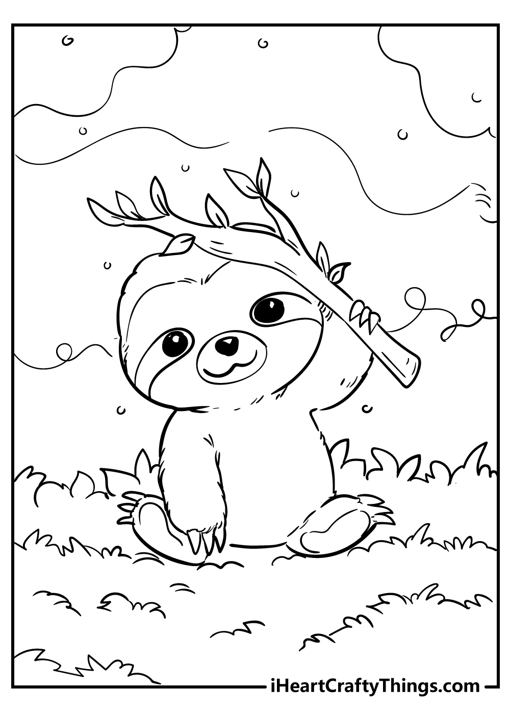 20 Cute Coloring Sheets Animals