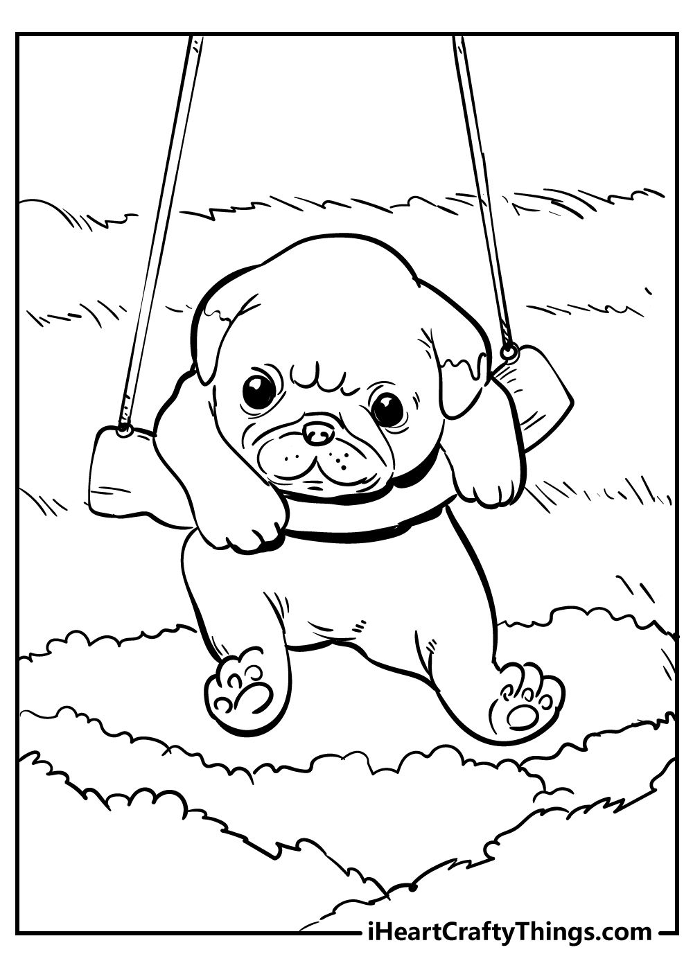 20 Cute Coloring Sheets Animals