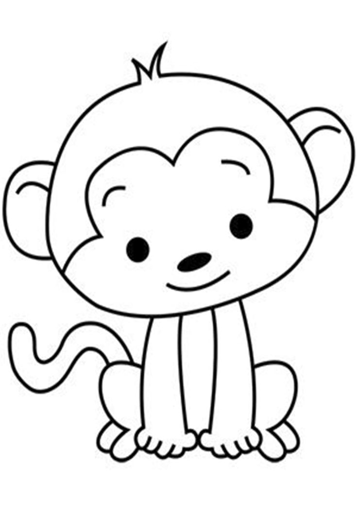 20 Cute Coloring Sheets Animals