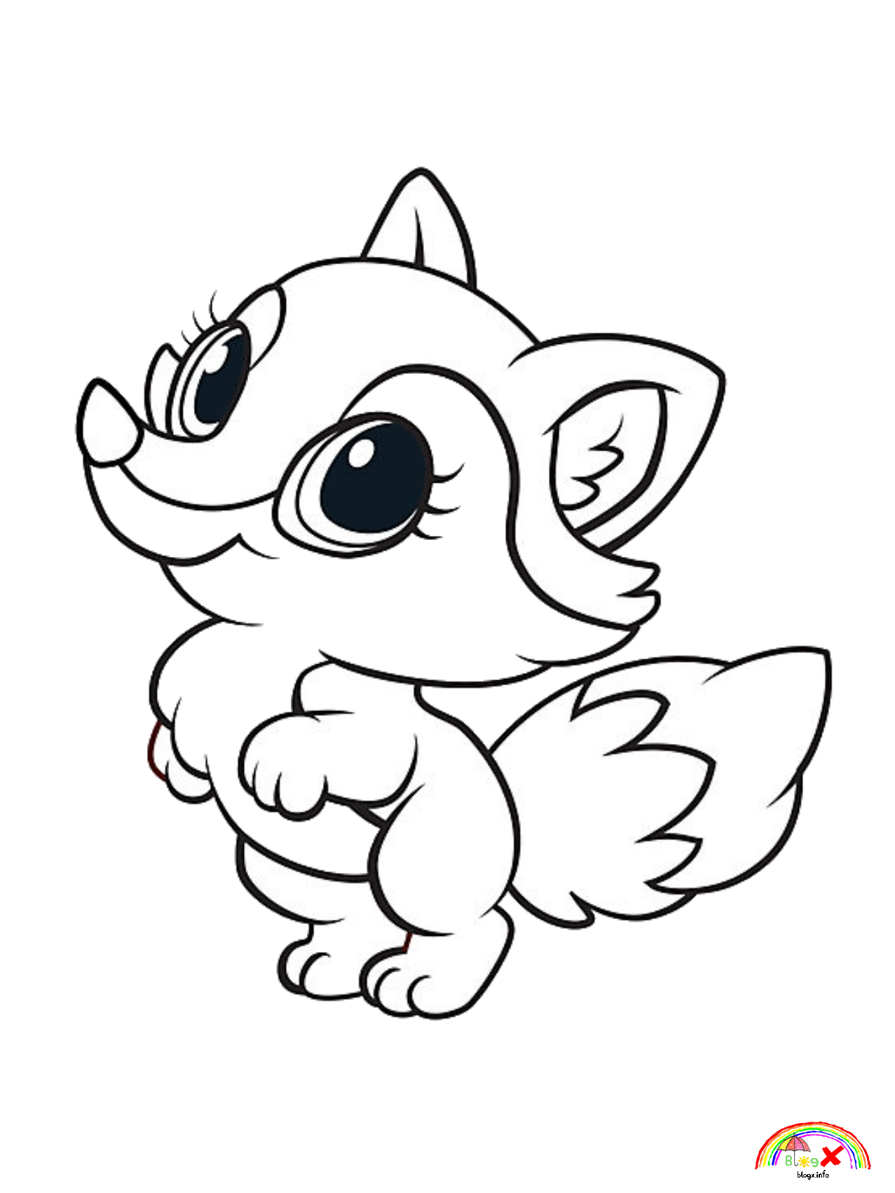 20 Cute Coloring Sheets Animals