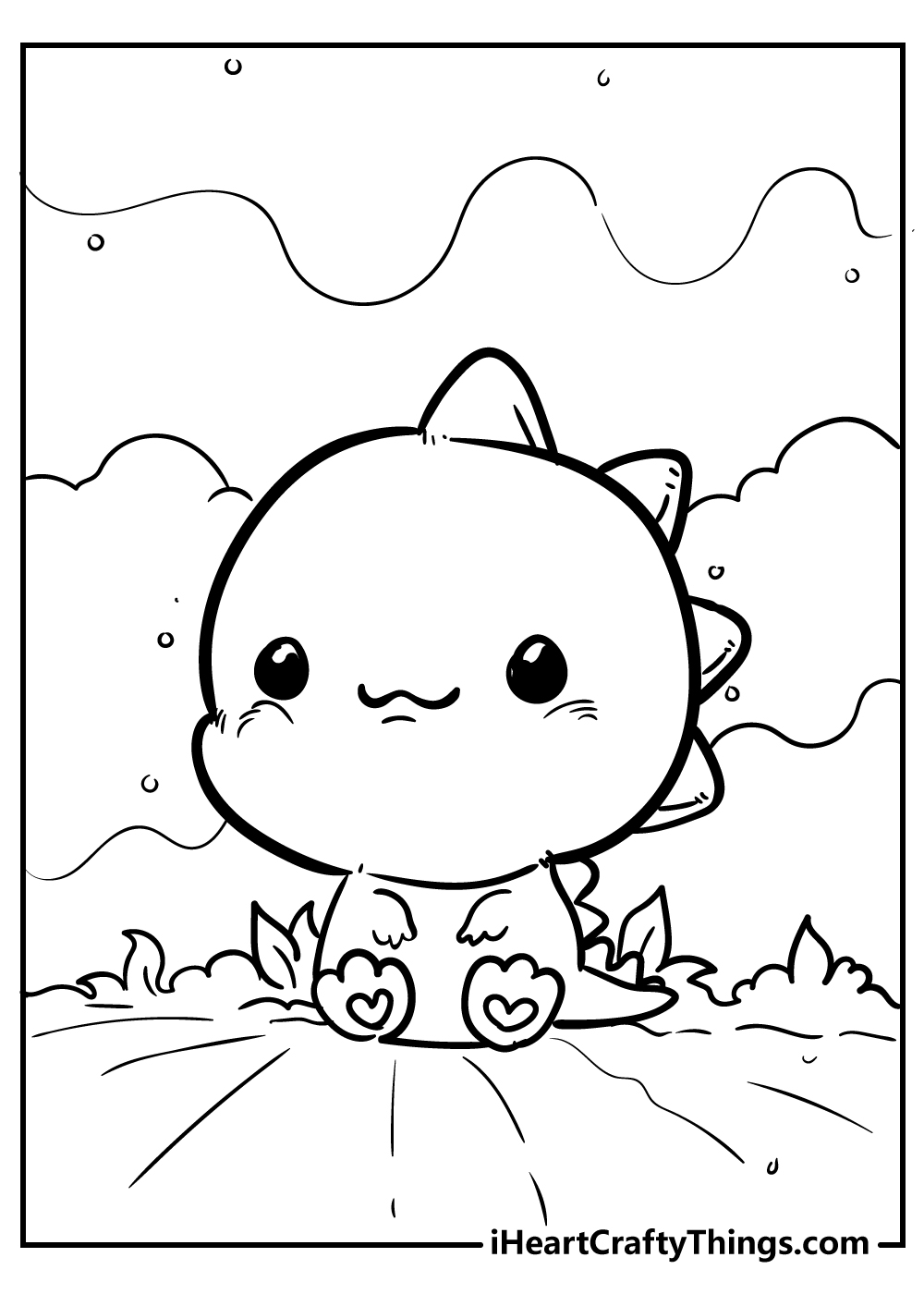 20 Cute Coloring Sheets For Bf