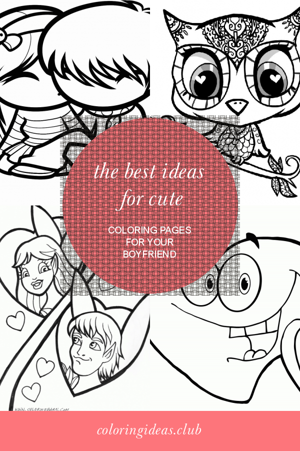 20 Cute Coloring Sheets For Bf