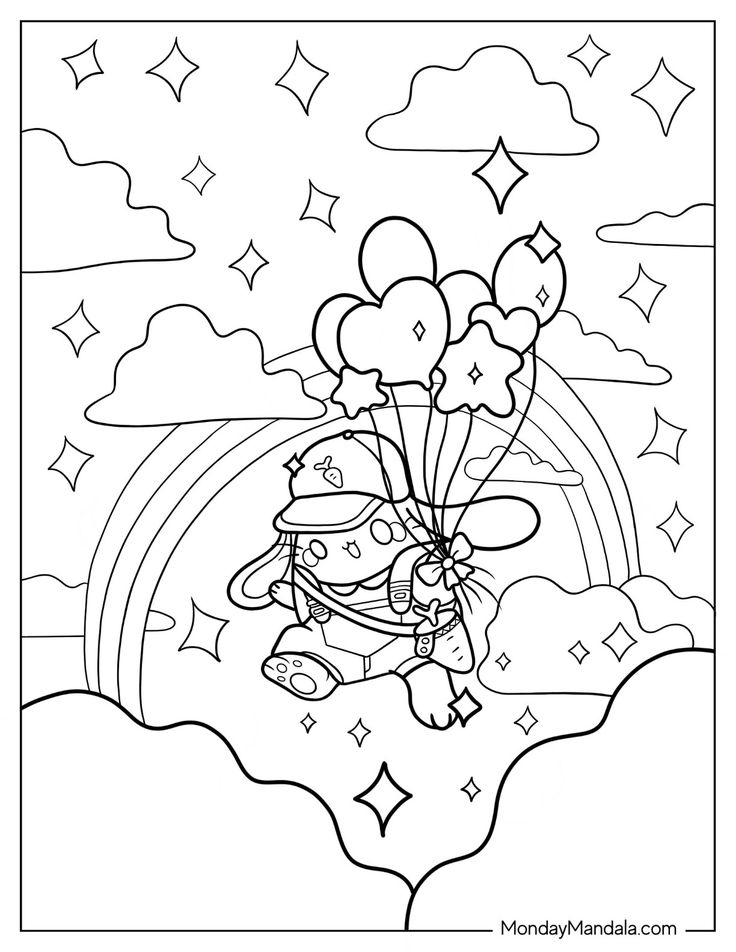 20 Cute Coloring Sheets For Bf