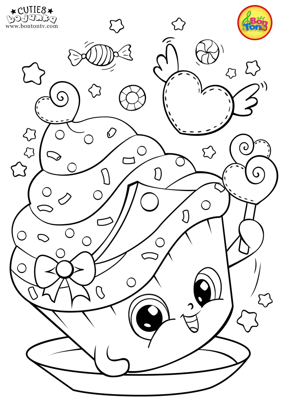 20 Cute Coloring Sheets For Bf