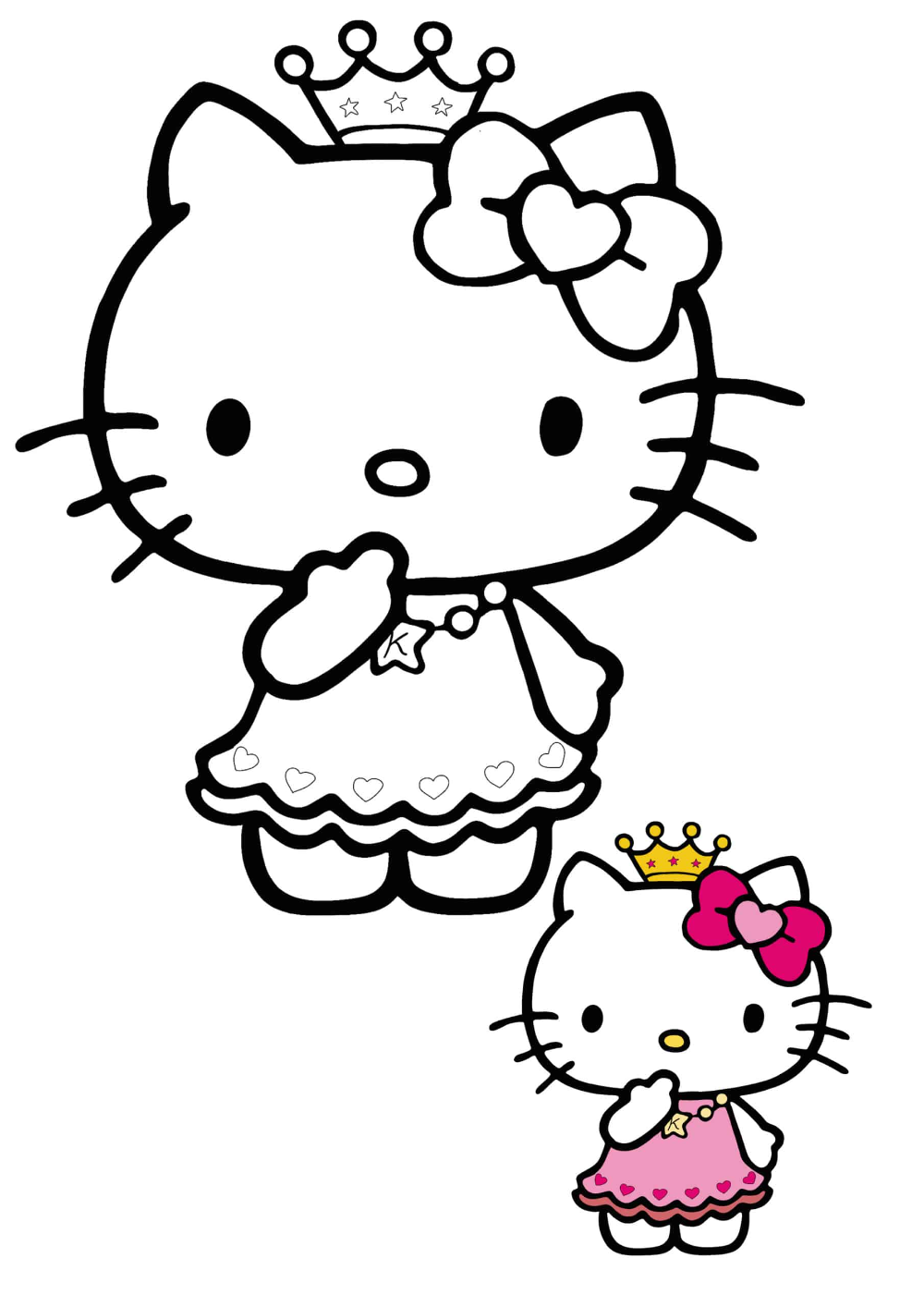 20 Hello Kitty Coloring Page For Kids