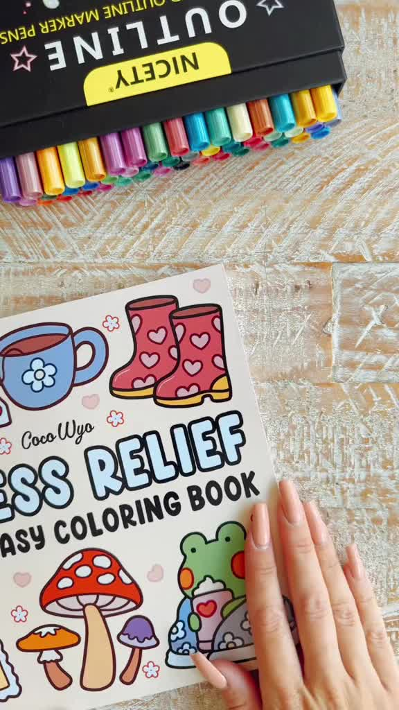 20 Little Corner Cute And Comfy Coloring Book Colored