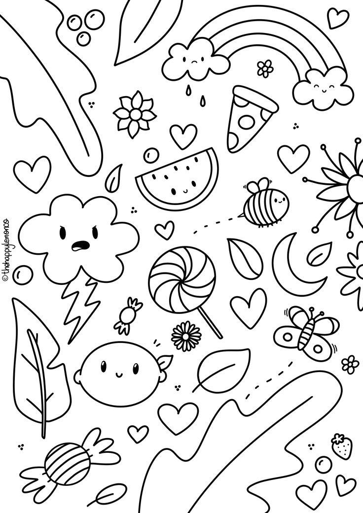 20 Little Corner Cute And Comfy Coloring Book Colored