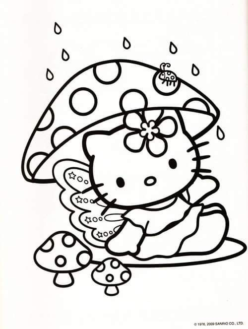 20 Nurse Hello Kitty Coloring Pages