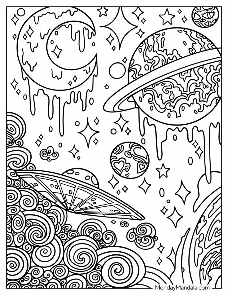 20 Printable Coloring Book Aesthetic Green