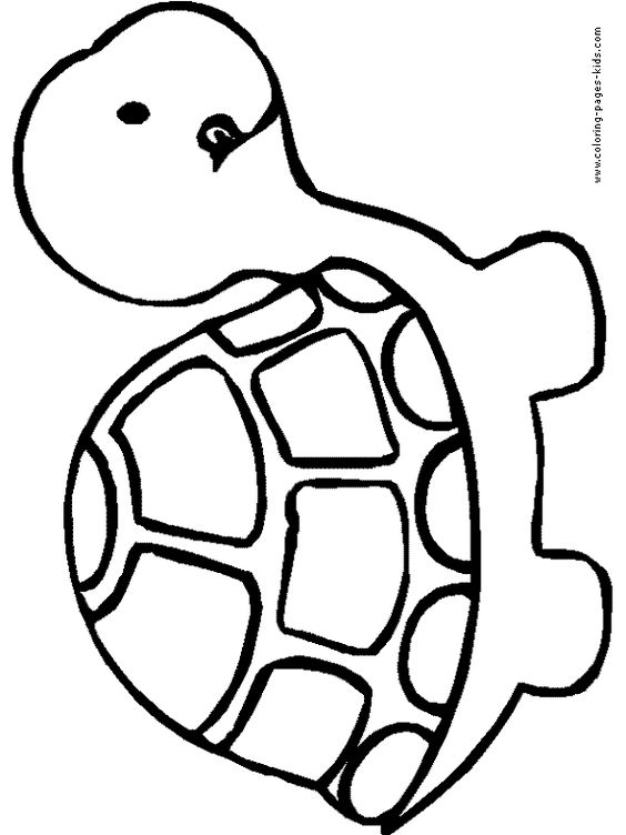 20 Simple Coloring Pages For Kids Animals