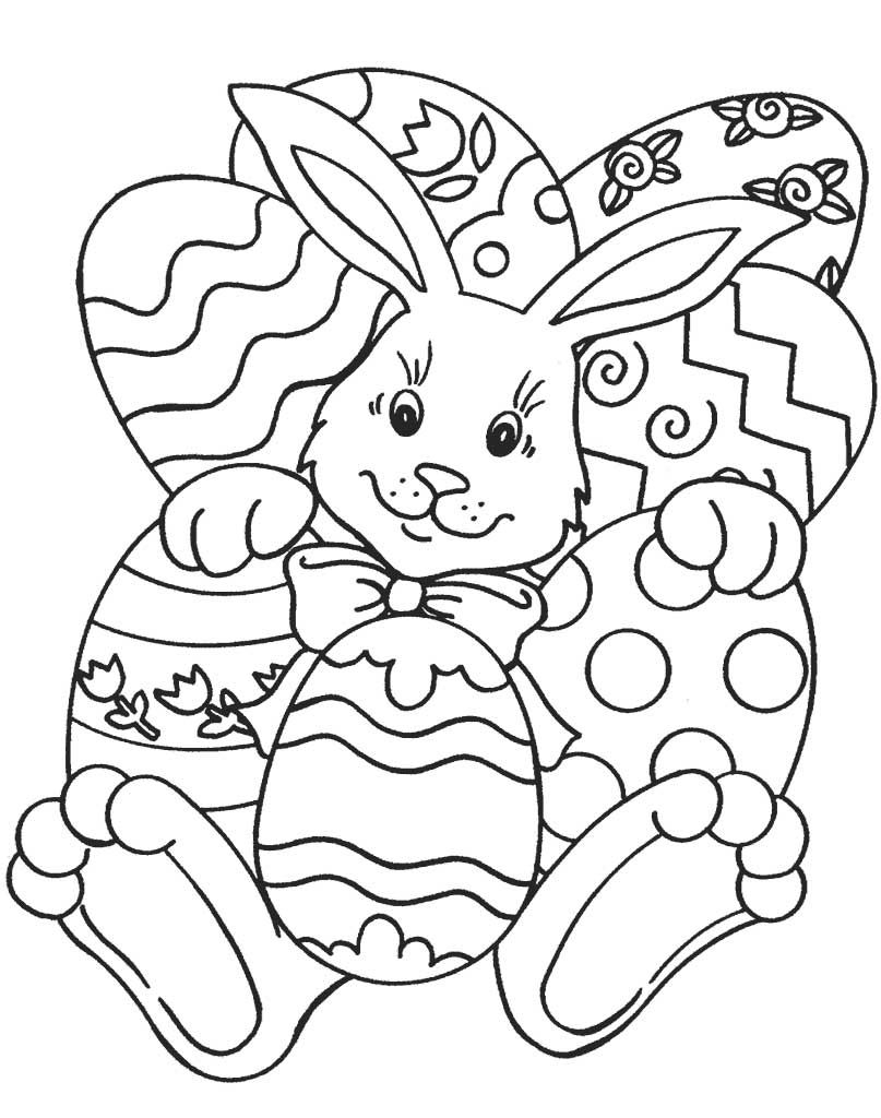 20 Western Easter Coloring Pages