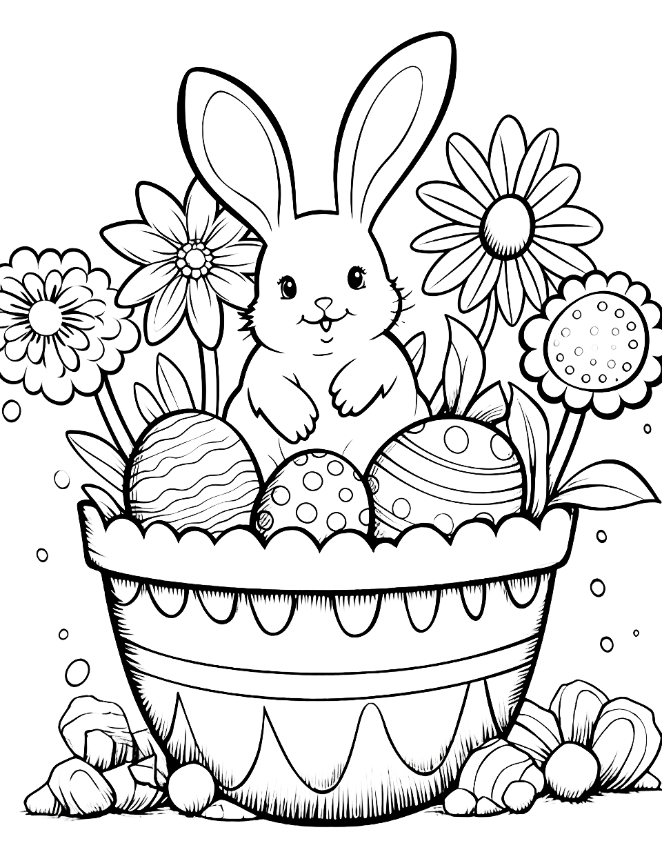 20 Western Easter Coloring Pages