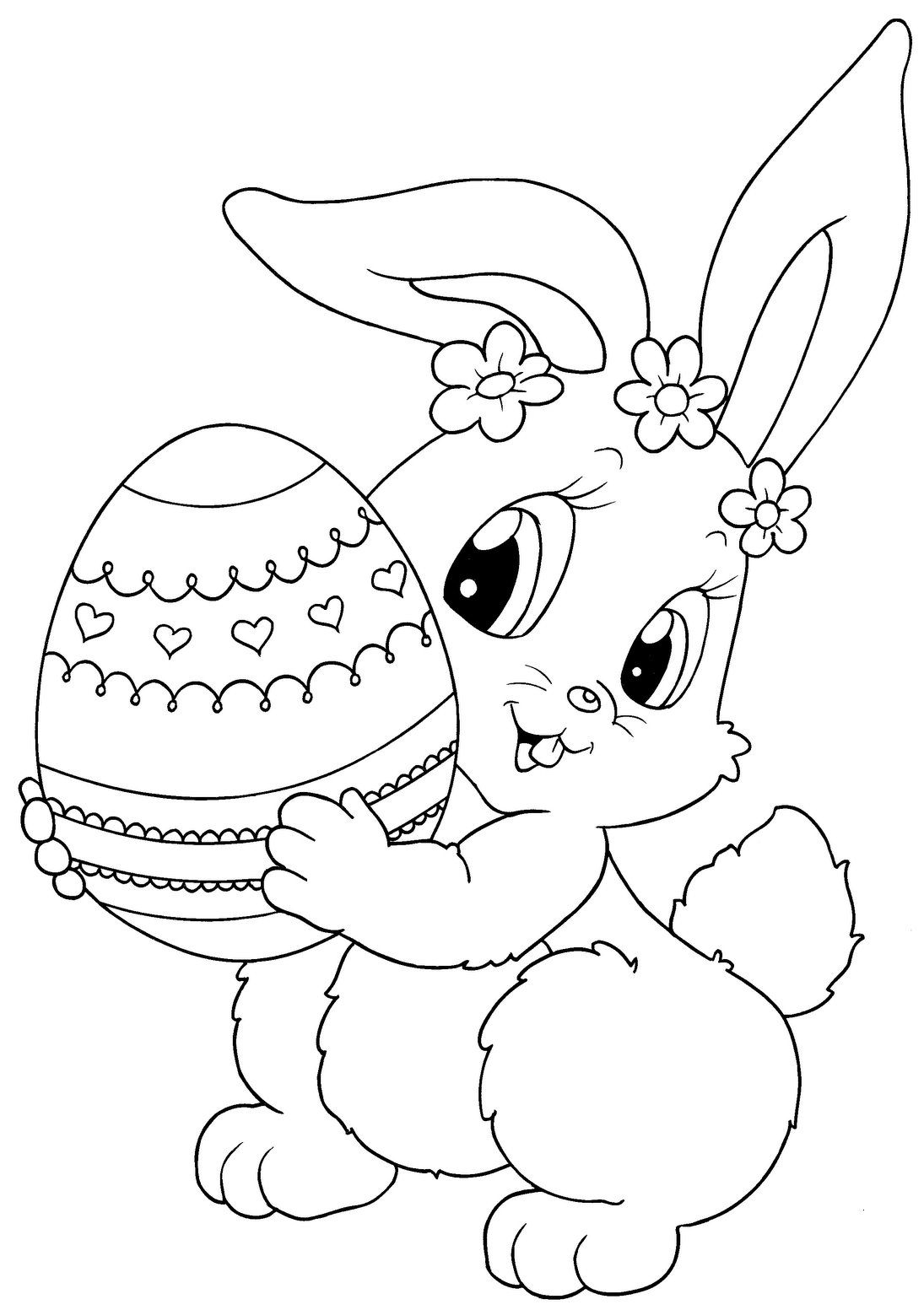 20 Western Easter Coloring Pages