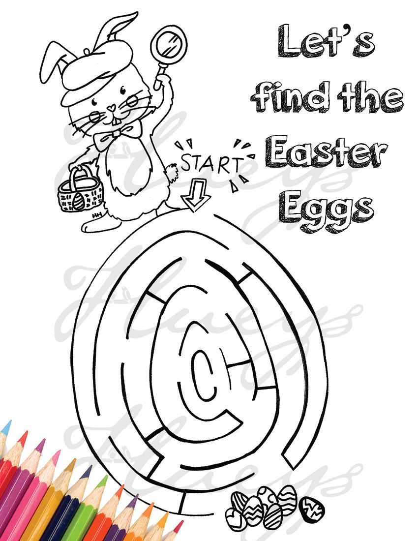 20 Western Easter Coloring Pages