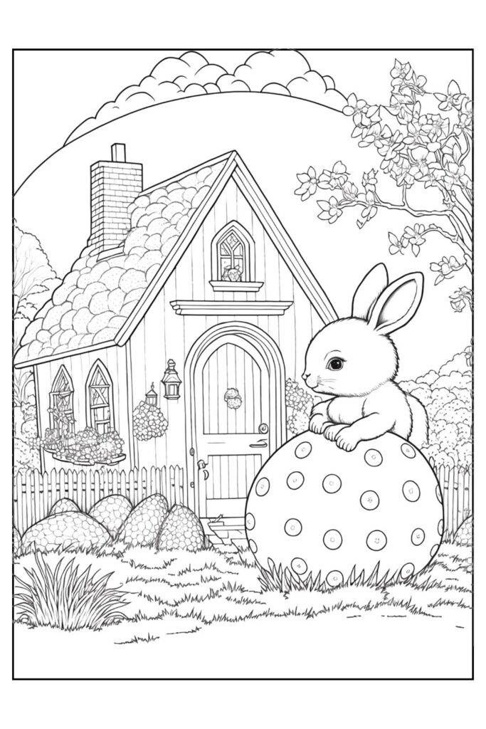 20 Western Easter Coloring Pages