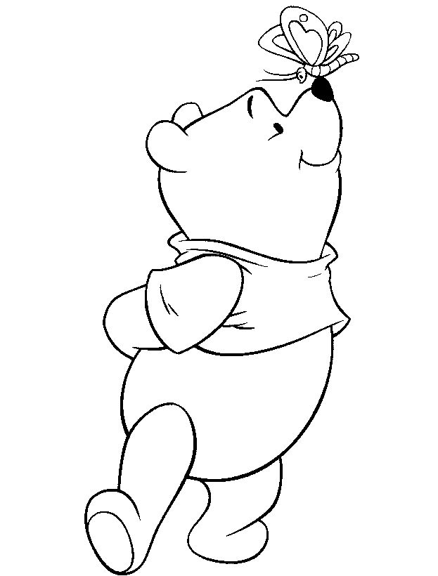 20 Winnie The Pooh Coloring Pages Simple