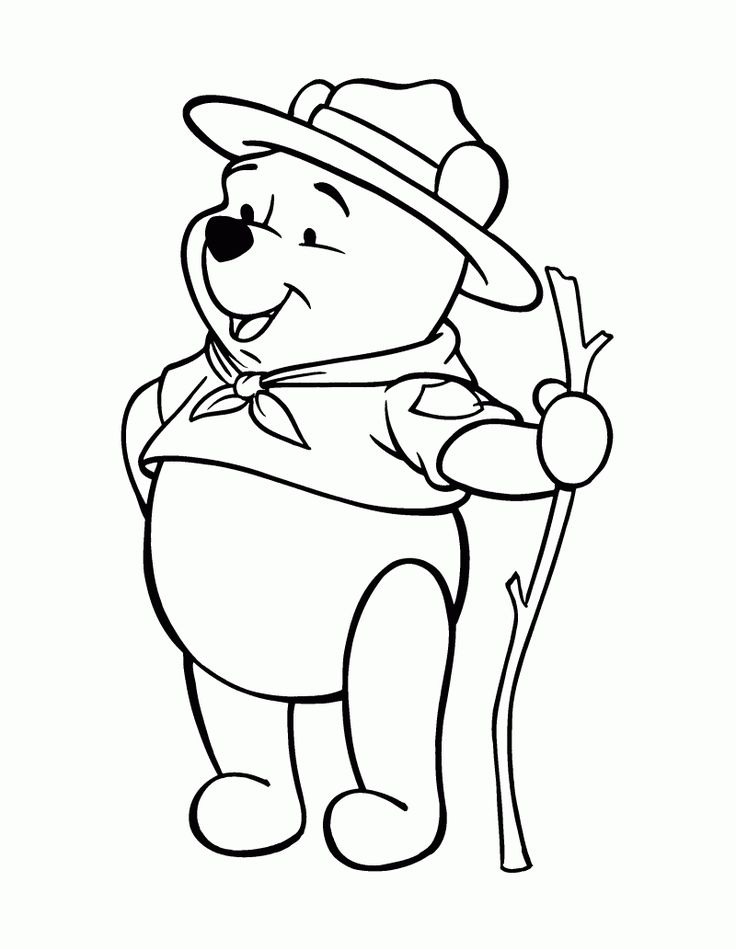 20 Winnie The Pooh Coloring Pages Simple