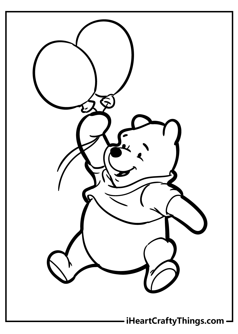 20 Winnie The Pooh Coloring Pages Simple